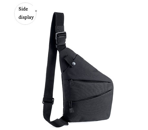 Bolso bandolera táctico de cabestrillo para hombre oculto para llevar pistola paquete de hombro pecho - Imagen 7 de 10