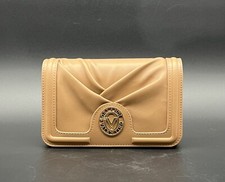 Luxury valentino orlandi Italian Crossbody Bag Taupe NWT