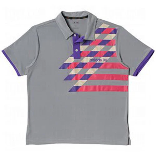 Adidas Youth Golf Fashion Performance Graphic Print Polo Shirts