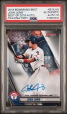 Josh Jung 2019 Bowman's Best of 2019 Rangers PSA Auto 10 #B19JJU