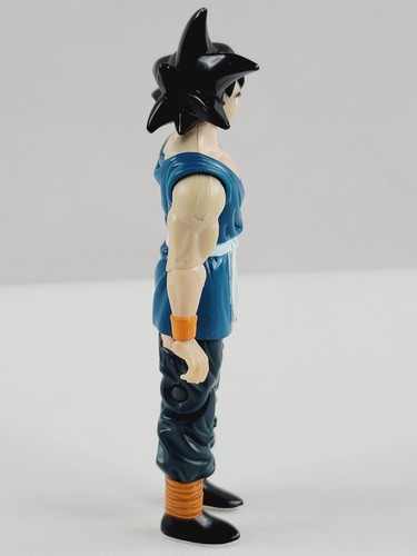 Dragonball Z Goku Figure 2003 Edizione Limitata Blue Gi Paint GT Irwin Jakks 5,5" - Foto 5 di 12