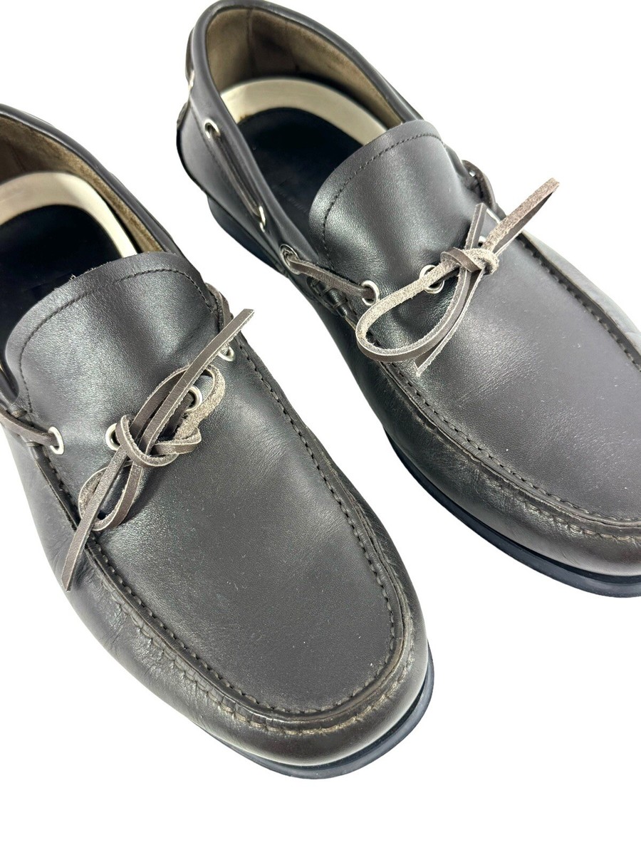SALVATORE FERRAGAMO Brown Leather Men display picture 1