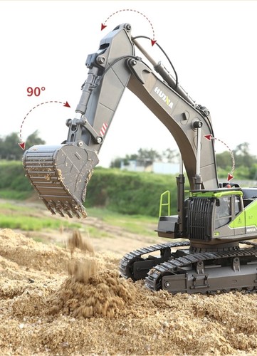 Huina 1593 RC Excavator Digger tracked radio Controlled construction Vehicle - Picture 6 of 24