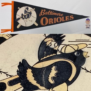 Baltimore Orioles Vintage Bandera Y Banner Baltimore Orioles Vintage Bandera Y Banner