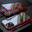 thumbnail 14  - Double Side Tempered Glass Phone Cover 360° Magnetic Adsorption Metal Frame Case