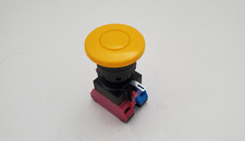 IDEC HW1B-M4F11-Y HW 22mm Yellow Push Button Heavy Duty