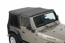 King 4WD Premium Replacement Soft Top Without Upper Doors Jeep Wrangler TJ 97-06