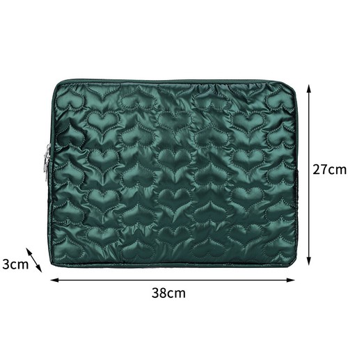 Heart Laptop Computer Bag Protective Case Cover For Macbook For Lenovo Thinkpad - Photo 16/24