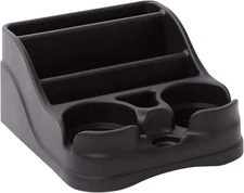 Universal Truck Console Car Cup Holder Floor Drink Storage Auto RV CD Organizer