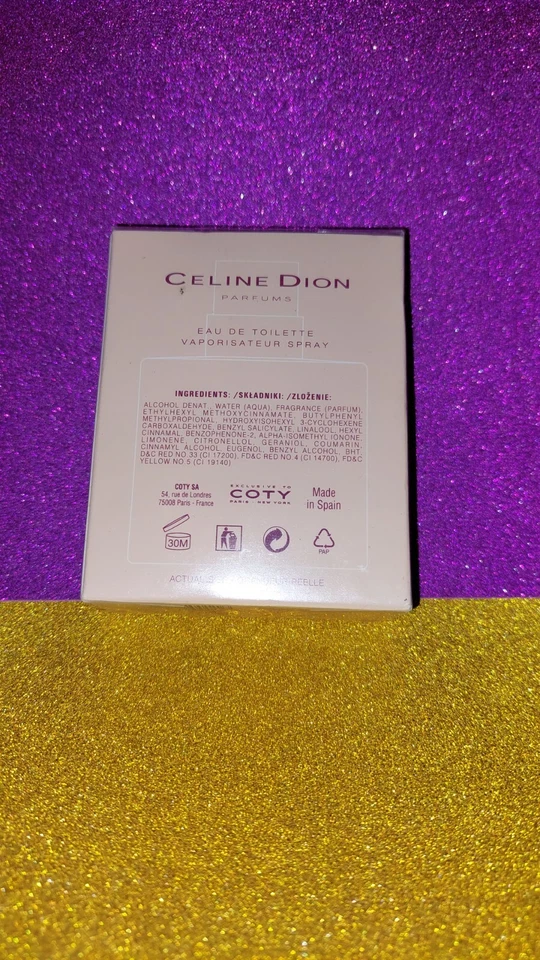 Only today this price!CELINE DION NOTES edt new unique original perfume in foil! - Bild 2 von 3
