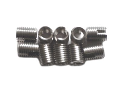 10x original Kerb-Konus Ensat  Gewindeeinsatz M6 V2A Edelstahl 1.4305 Dünnwand