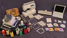 Pfaff 7570 Creative Computerized Sewing Machine - Embroidery Unit Apple iBook G4