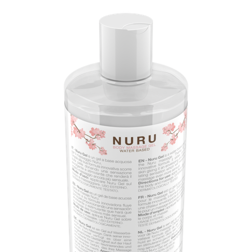 Nuru Gel da Massaggio 500ml per Massaggio Corpo a Corpo, Lubrificante Acquoso - Foto 5 di 5
