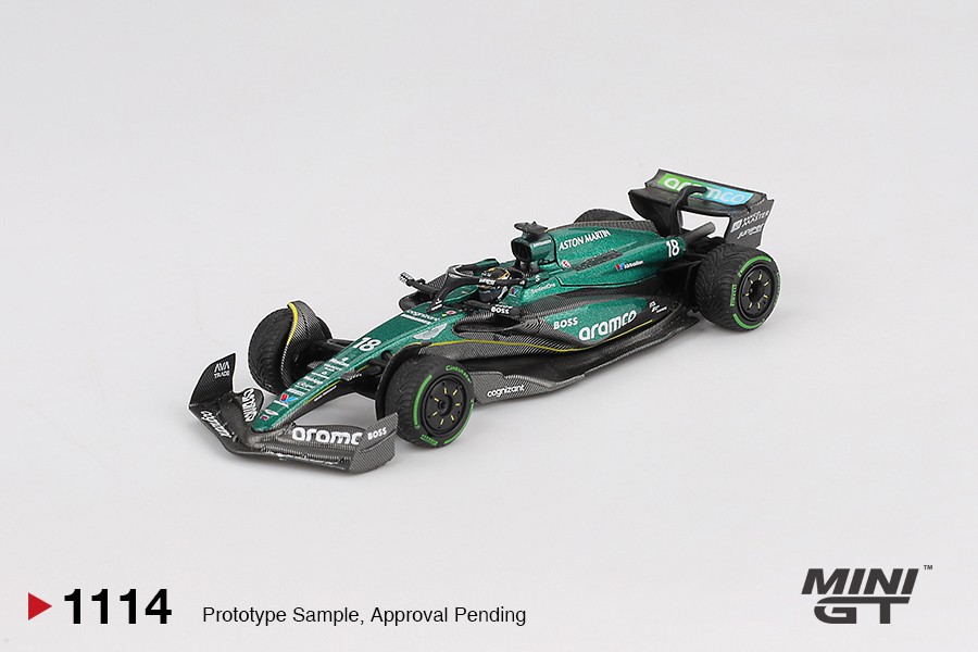 1/64 ASTON MARTIN AMR24 NO.18 LANCE STROLL 2024 F1 CANADIAN GP MGT01114-L