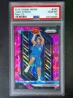 2018-19 Panini Prizm Luka Doncic #280 RC Rookie Pink Ice PSA 10