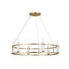 Rosalind - 6 Light Chandelier In Traditional Style-6.5 Inches Tall and 33.25