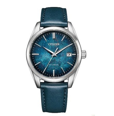 CITIZEN Men's Watch NB1060-12L Mechanical Silver foil Lacquered Dial Model