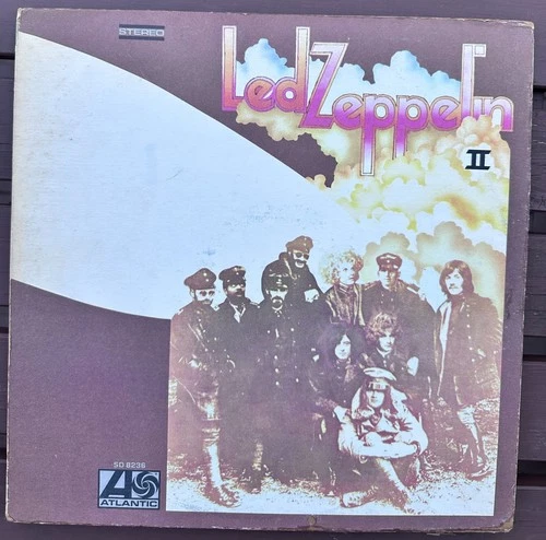 Led Zeppelin II 1969 Original LP Vinyl SD 8236 Atlantic VG++ Tested !!!