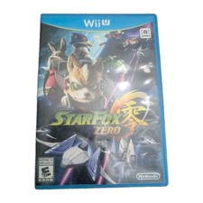 Star Fox Zero Nintendo Wii U 2016 Complete CIB Game Disc Manual Tested