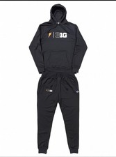 Black Hoodie & Joggers Big 10,  Size Large
