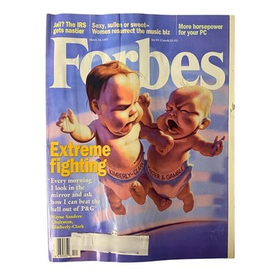 Forbes Magazine March 24, 1997 Vol 159 No. 6 Kimberly-Clark, Procter & Gamble