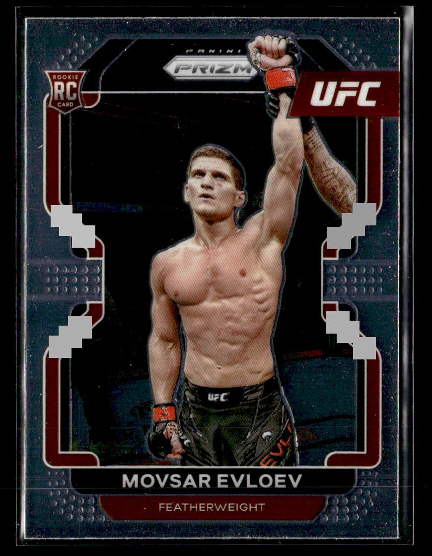 2022 Panini Prizm UFC #130 Movsar Evloev Rookie Card
