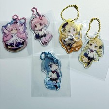 Madoka Magica Soft Keychain Acrylic Daiso Seria Brand Model Keychain