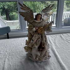 Gumps San Francisco Golden Angel Tree Topper 2025