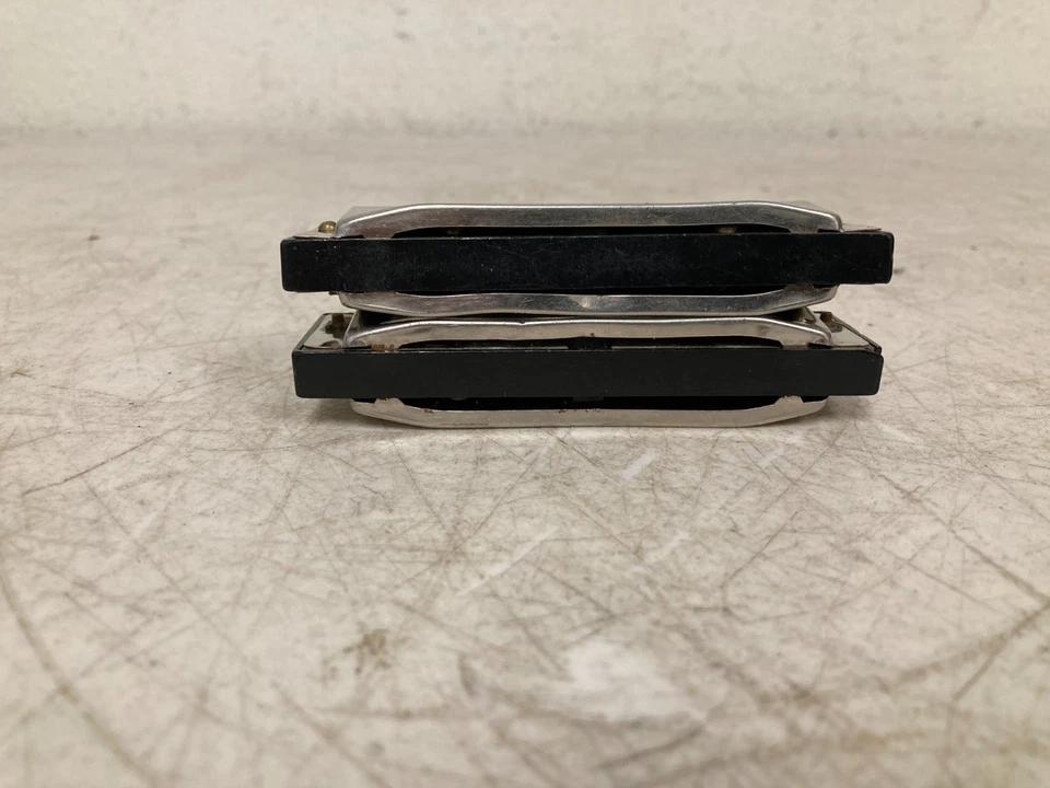 Llave armónica Hohner Special 20 banda marina G + llave pal de bolsillo C hecha en Alemania Foto 3 de 4