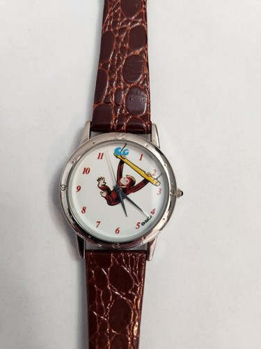 Vintage One In A Million Curious George Watch. New Band And Battery 