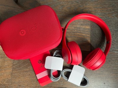 Beats Solo 4 JENNIE Special Edition Ruby Red BlackPink Wireless