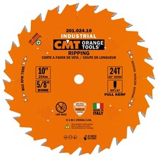 CMT 201.024.10 Industrial Ripping Saw Blade, 10-Inch. x 24 Teeth