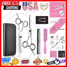 Hair Cutting Scissors Thinning Shears- Professional Barber Sharp Hair Scissor...