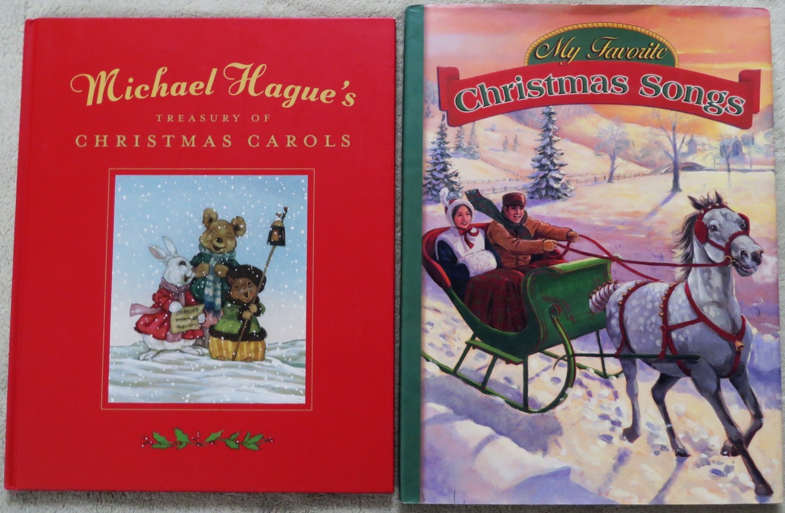 Michael Hague's Treasury of Christmas Carols & My Favorite Christmas Songs HBDJ
