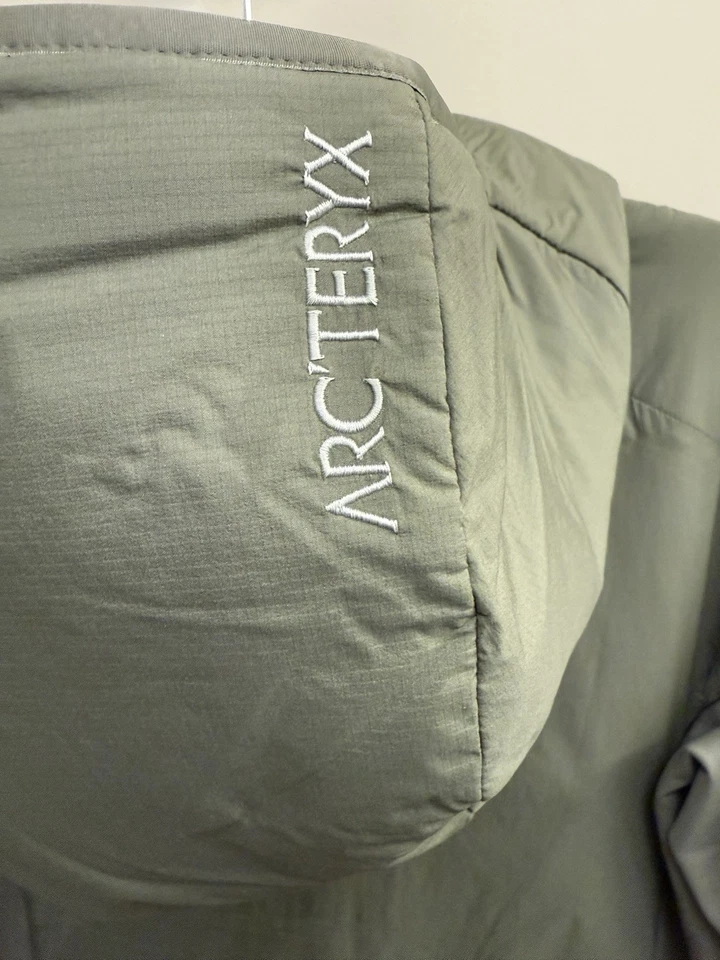 Chaqueta con Capucha Arc’teryx Atom LT Exterior Senderismo Cremallera Para Hombres Mediana Canadá ~LEER   Foto 3 de 4