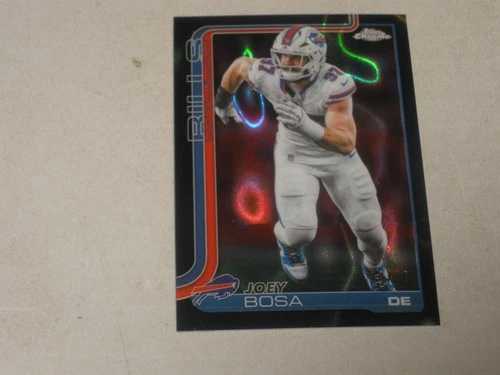 2025 Topps Chrome Black Lava Refractor #36 Joey Bosa 10/10