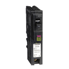 Square D by Square D - HOM115PDFC Homeline Plug-On Neutral 15 Amp Single-Pole D