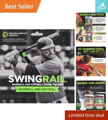 Revolutionary Swing Trainer for Baseball & Softball - Build True Muscle Memory