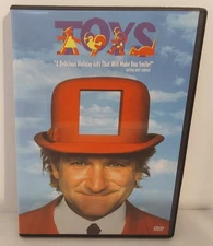 Toys  DVD  1992 Robin Williams Michael Gambon, Joan Cusack, Robin Wright