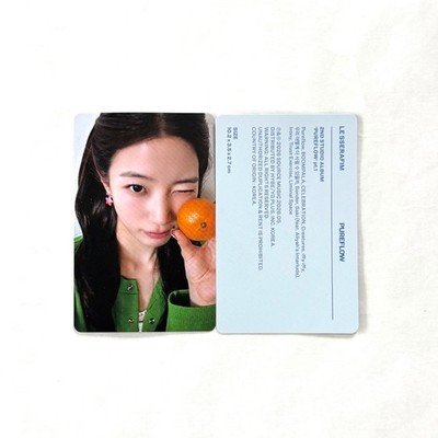 LE SSERAFIM] PUREFLOW pt.1 / Mini Camera version Photocard PC set