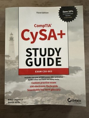 CompTIA CySA+ Study Guide : Exam CS0-003 by Mike Chapple and David Seidl