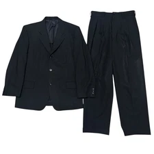 517 90s Comme Des Garcons Homme Deux vintage suit set up men archive wool