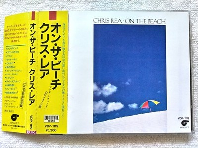 Chris Rea / On The Beach +3 (CD Only) / Magnet. VDP-1119 / 1986 JAPAN CD W/OBI