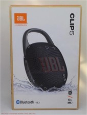 JBL Clip 5 Portable Bluetooth Waterproof Speaker - Black