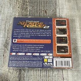 Tokyo Xtreme Racer 2 (Sega Dreamcast, 2000) CIB W/Manual Damaged Case Tested