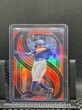 Ian Kinsler 2025 Select -  Premier - Red Prizm #83/149 - #161 Rangers
