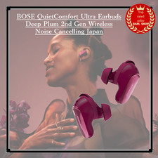 BOSE QuietComfort Ultra Auricolari Deep Plum 2a Generazione Wireless Noise Ca...