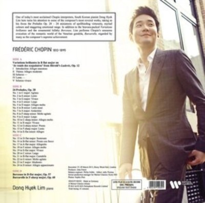 Dong Hyek Lim - Chopin  24 Preludes Barcaroll - Vinyl Record VINYL - G3z