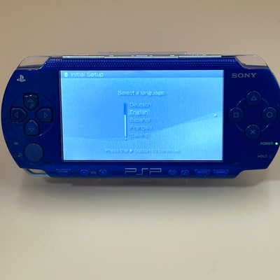 PSP 1000 Console Blue PSP-1000MB Region Free Japan Sony