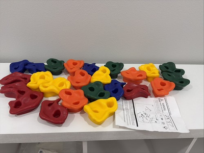 #ad Climbing Monkey Rock Holds 24 DIY Wall For Home Use. Hardware not included. $25.00